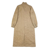 BOGNER Womens Beige Cotton Classic Jacket M Plain Button Closure Long Sleeve