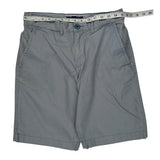 Tommy Hilfiger Chino Shorts - 30W 9L Gray Cotton