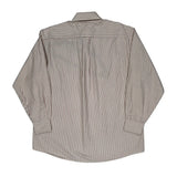 Tommy Hilfiger Striped Shirt - Large Red Cotton