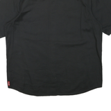 WRANGLER Mens Black Shirt L Cotton Blend Button Front Casual Workwear