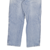 DICKIES Mens Relaxed Blue Denim Light Jeans W34 L29 Classic Cotton Blend Zip