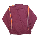 STARTER Mens Maroon & Orange Virginia Tech Zip Up Polyester Blend Jacket L