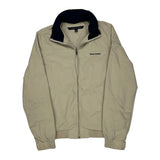 Tommy Hilfiger Spellout Harrington Jacket - XS Beige Cotton