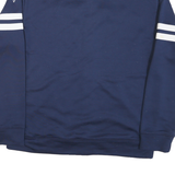 NFL Mens Navy Blue Chargers Zip Jacket Polyester Blend L Sportswear Trackwear