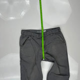 Carhartt Carpenter Trousers - 33W 30L Grey Cotton