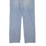 CARHARTT Mens Regular Fit Straight Leg Denim Light Blue Cotton Blend Zip W34 L34