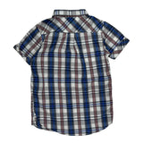 Age 7 Tommy Hilfiger Checked Short Sleeve Shirt - Small Multicoloured Cotton