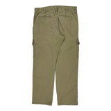 Wrangler Cargo Trousers - 33W 30L Khaki Cotton