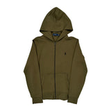 Polo By Ralph Lauren Hoodie - Medium Green Cotton