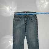 Vision Street Wear Jeans - 32W 31L Blue Cotton