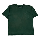 Dickies T-Shirt - Large Green Cotton