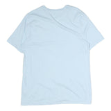 TOMMY HILFIGER Mens Light Blue Pocket T-Shirt XL Short Sleeve Crew Neck Cotton