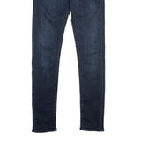 LEVI'S 519 Mens Slim Skinny Denim Dark W29 L32 Stretch Cotton Blend Zip Jeans