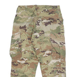 Mens Cotton Blend Camouflage Regular Fit Cargo Trousers W30 L25 Outdoor Utility