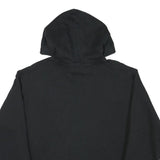 CHAMPION Mens Black Hoodie M Cotton Blend Pullover Sweatshirt