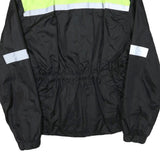 CRANE Mens Yellow & Black High Visibility Jacket S Polyester Blend Zip