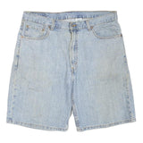 LEVI'S Mens Denim Blue Casual Shorts L W36 Cotton Blend Classic Fit