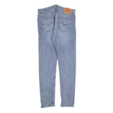 LEVI'S 512 Tapered Mens Jeans Blue Cotton Blend Slim W34 L34 Stylish Classic Fit