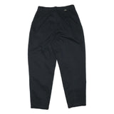 LEE Mens Cotton Blend Black Relaxed Tapered Trousers W29 L27 Classic Casual Zip
