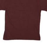 HANES Mens Maroon Colorado Hockey Graphic T-Shirt M Short Sleeve Crew Neck