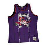 Toronto Raptors Mitchell & Ness #15 Carter Jersey - XL Purple Polyester