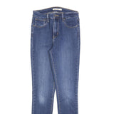 LEVI'S 721 Womens Jeans Blue Slim Skinny Denim Medium W26 L28 Stylish Stretch