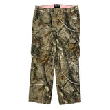 Realtree Camo Cargo Pants - 34W 32L Camo Cotton Blend