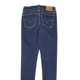 LEVI'S 710 Womens Slim Skinny Denim Medium Blue Cotton Blend W25 L30 Skinny Fit