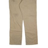 CARHARTT Mens Cotton Blend Beige Relaxed Straight Trousers W38 L34 Workwear
