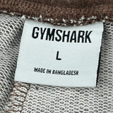 Gymshark Joggers - Large Brown Cotton Blend
