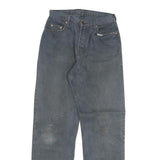 LEVI'S Mens Jeans Blue Regular Straight Denim Fair W28 L33 Button Cotton Blend