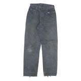 LEVI'S Mens Jeans Blue Regular Straight Denim Fair W28 L33 Button Cotton Blend