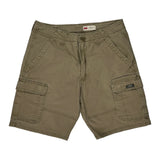Wrangler Cargo Shorts - 32W 10L Khaki Cotton