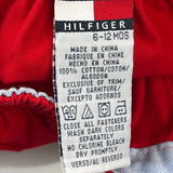 Age 6-12 Months Tommy Hilfiger Lace Cargo Shorts - Xxxx-Smallw 6L Red Cotton