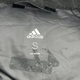 Adidas Striped Puffer - Small Black Polyester