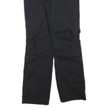 CRIVIT Womens Polyester Blend Black Regular Fit Straight Leg Trousers W30 L30