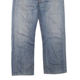 LEVI'S 501 Womens Jeans Blue Regular Straight Denim Medium W32 L25 Classic Fit