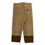 Wrangler Carpenter Pants - 36W 30L Beige Cotton