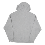 RUSSELL ATHLETIC Mens Grey Churchill Bulldogs Hoodie L Cotton Blend Pullover