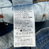 501 Levis Jeans - 33W 28L Blue Cotton