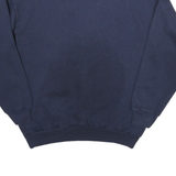 TUTLEX Mens Navy Blue Cotton Blend Crew Neck L Sweatshirt Book Graphic