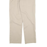 DICKIES Mens Cotton Beige Slim Straight Trousers W32 L31 Casual Workwear