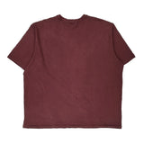 Carhartt T-Shirt - 2XL Burgundy Cotton