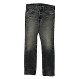 Levis 501 Slim Jeans - 32W 31L Grey Cotton