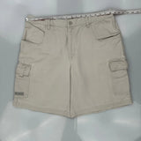 Columbia Cargo Shorts - 36W 8L Beige Cotton