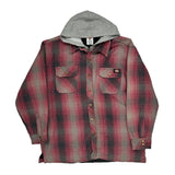 Dickies Checked Jacket - XL Gray Cotton