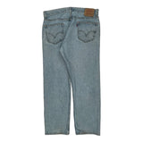 Levis 505 Jeans - 35W 30L Light Wash Cotton