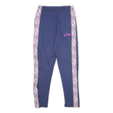 ASICS Mens Joggers Blue & Pink Slim Tapered S W26 L30
