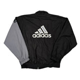 Adidas Track Jacket - Medium Black Polyester