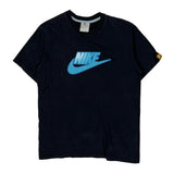 Sportswear Nike Graphic T-Shirt - Large Blue Cotton